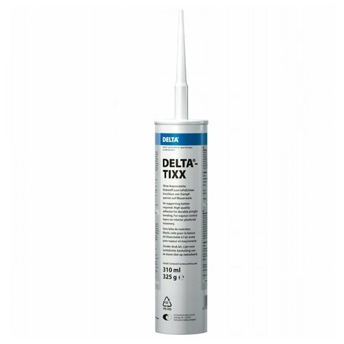пленка dorken с алюминиевым рефлексным слоем для кровли delta reflex 50х1 5 м 180г м2 Клей для пароизоляции Dorken DELTA-TIXX 310 мл