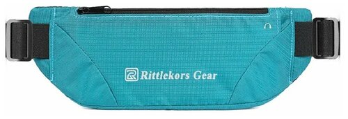 Сумка поясная Rittlekors Gear, фактура гладкая, голубой