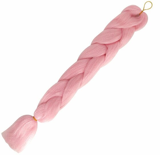 Канекалон коса 60 см, цвет светло-розовый