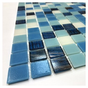 Elada Mosaic. Мозаика HK-15 (327*327*4мм) синий микс