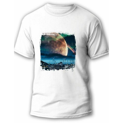 фото Футболка, размер xs, белый будь на стиле