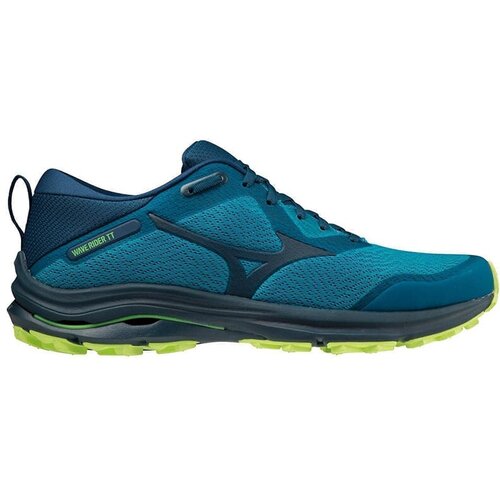 Кроссовки Mizuno, летние, беговые, размер 44.5 EUR, бирюзовый