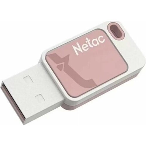 Накопитель USB 2.0 8Гб Netac UA31 (NT03UA31N-008G-20PK), розовый usb flash drive 8gb netac ua31 nt03ua31n 008g 20pk