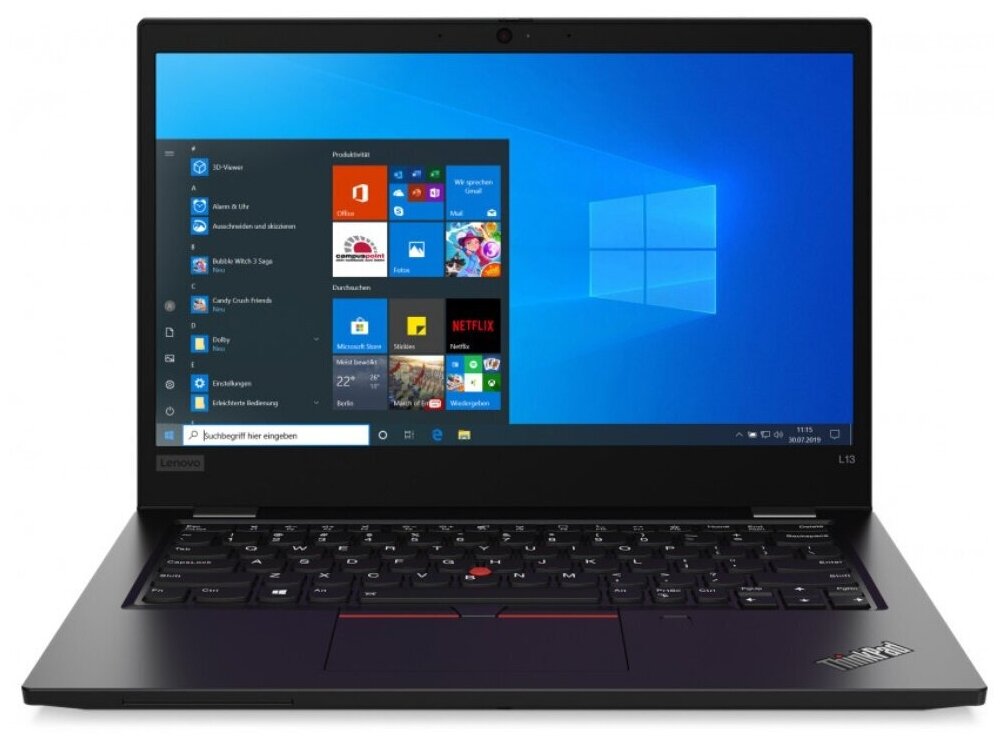 Ноутбук Lenovo ThinkPad L13 Gen 2, 13.3" (1920x1080) IPS/Intel Core i5-1135G7/8ГБ DDR4/256ГБ SSD/Iris Xe/Windows 11 Pro/Английская клавиатура, черный [20VJS7LD00]