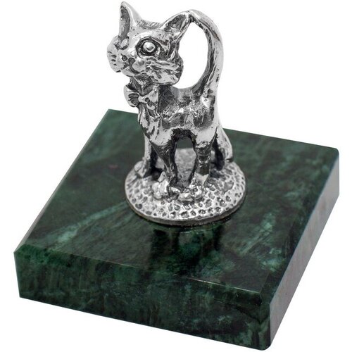 Серебряная статуэтка Котик