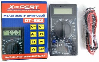 Цифровой мультиметр с прозвонкой X-PERT DT-832