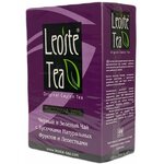 Leoste Tea Oriental Nights смесь цейлонского черного и зеленого листовых чаев с лепестками и кусочками фруктов, 200 г - изображение