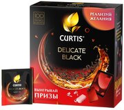 Чай черный Curtis Delicate Black в пакетиках, 100 пак.