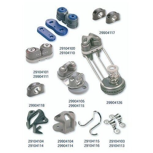 Lewmar Подпружиненое основание для блоков 60/80 мм со сто