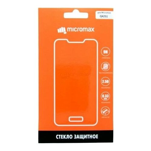 Защитное стекло для Micromax Q4251 MICROMAX 0,33 мм.