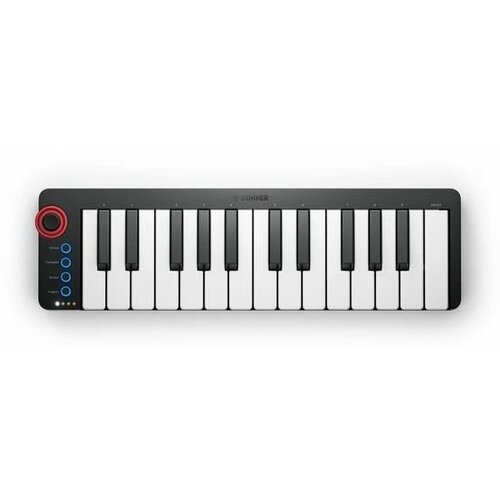 DONNER N-25 USB MIDI клавиатура, 25 клавиш donner d 25 starrykey usb midi клавиатура 25 клавиш