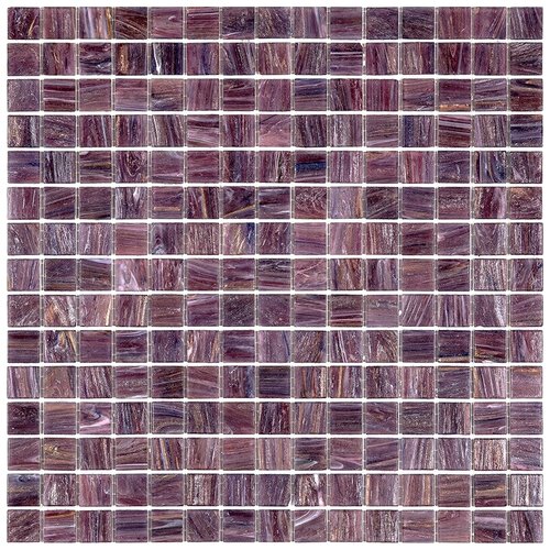 ST-RD215 Мозаика одноцветная чип 20 стекло Alma Mono Color розовый квадрат глянцевый