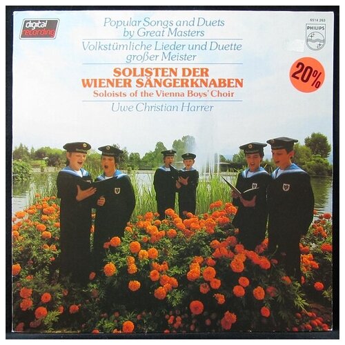 Виниловая пластинка Philips Soloists Of The Vienna Boys' Choir – Popular Songs And Duets By Great Masters