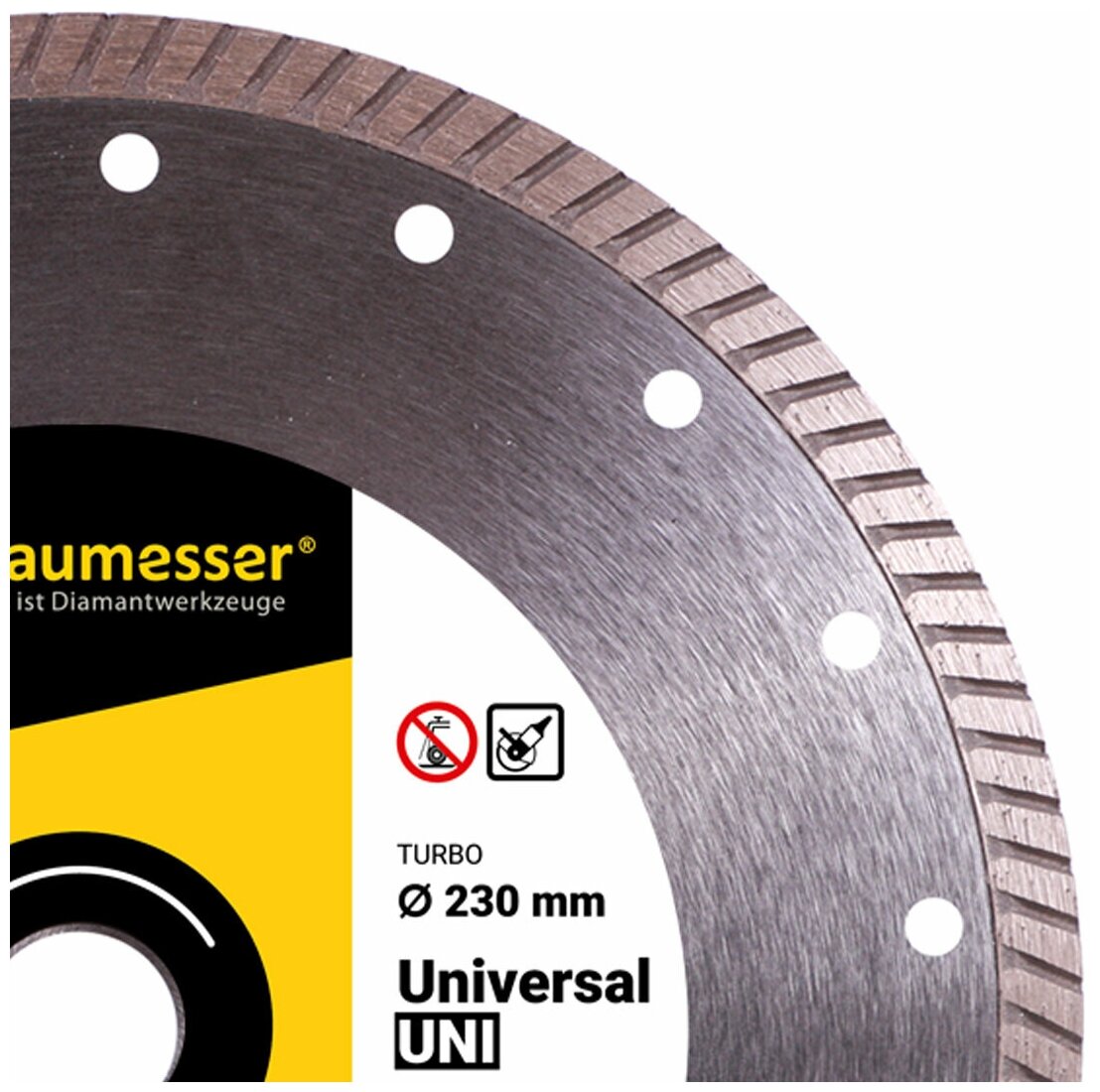 Диск алмазный Baumesser Universal 1A1R 230*2.3*9*22.23 90215129017 - фото №2