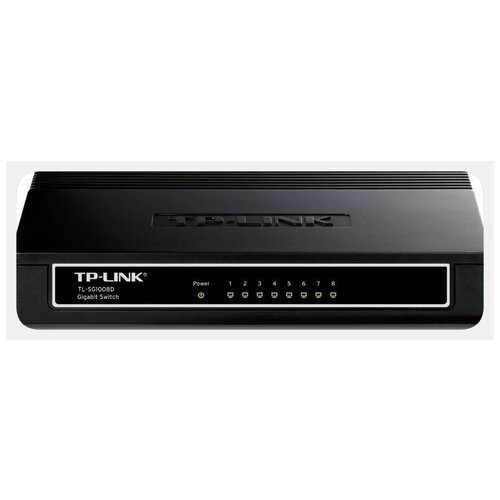 Коммутатор TP-Link TL-SG1008D 8G неуправляемый 2221₽