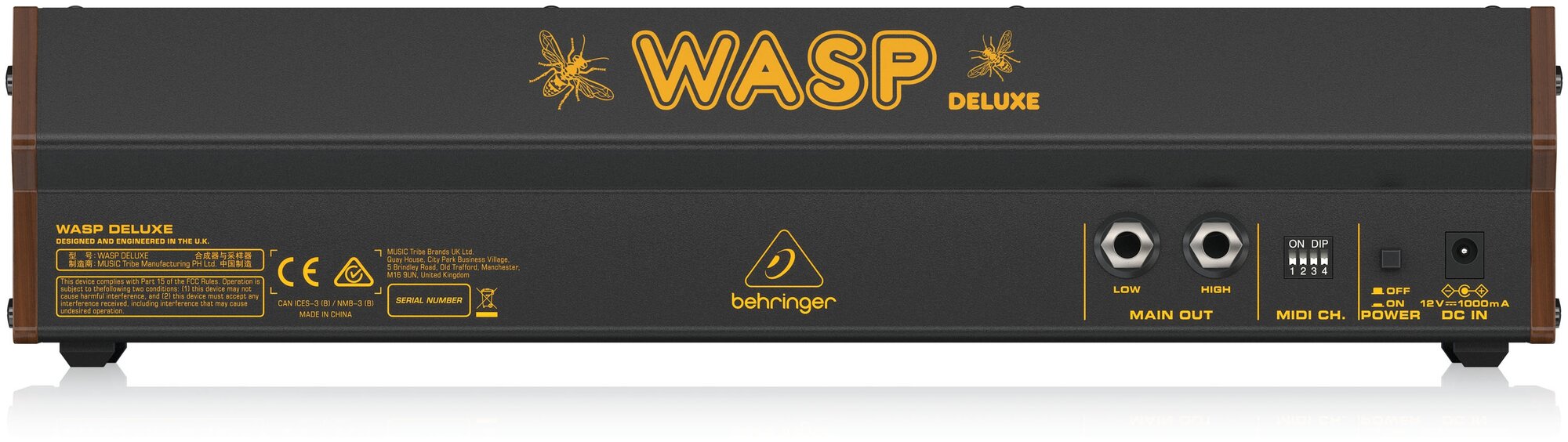 Аналоговый синтезатор Behringer WASP DELUXE - фотография № 2