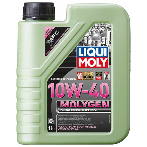 фото 9059 liquimoly нс-синт. мот.масло molygen new generation 10w-40 (1л)