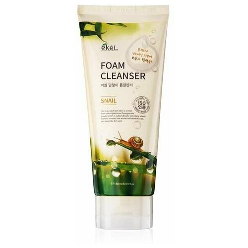 Ekel Пенка для умывания Snail Foam Cleanser, 180ml