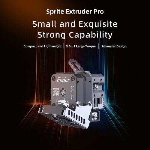 Директ экструдер для Ender 3 S1 SPRITE Extruder Pro 300 градусов creality сопло mk8 hf 0 4 1 штука высокого качества для ender 3 s1 s1 pro cr10 smart pro sprite pro