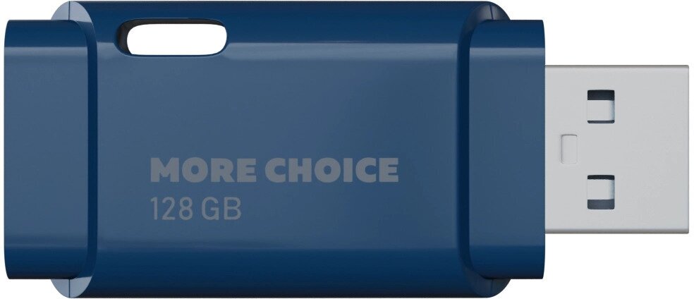 Накопитель USB 2.0 128GB More Choice Black - фото №10