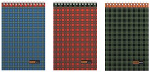 Блокнот Альт, А4 (198 х 290 мм), "ULTIMATE BASICS. Шотландка" 60 л, Арт. 3-60-474, обложка в ассортименте