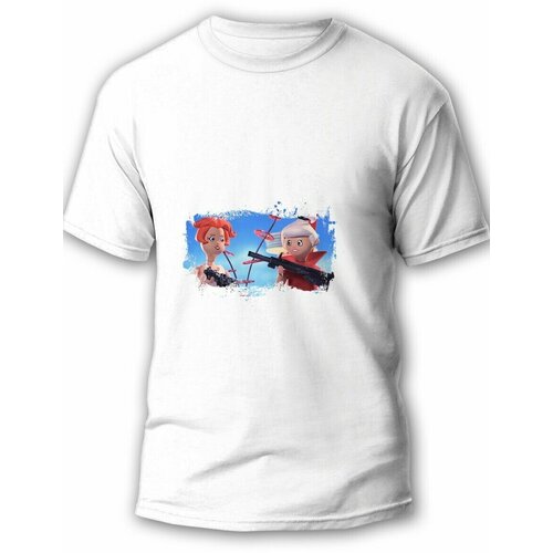 фото Футболка, размер xs, белый будь на стиле