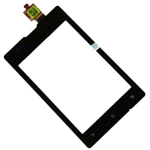 Тачскрин для Sony Xperia C1505 Xperia E/C1605 Xperia E Dual, черный разъем microusb для sony c1504 c1505 c1604 c1605 e e dual