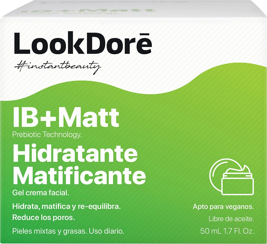 Lookdore IB+Matt Матирующий гель-крем для проблемной кожи лица Moisturizing Mattifying Gel Cream 50 мл 1 шт