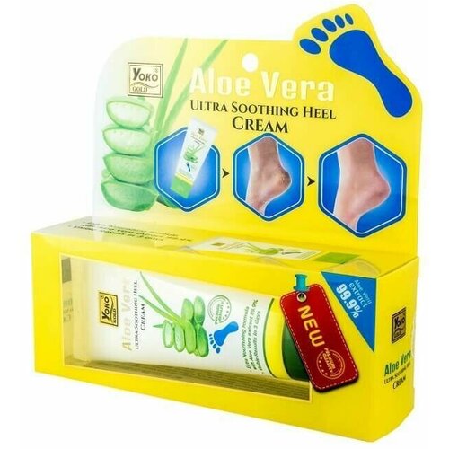 Крем для пяток Yoko с алоэ вера 50 г 743₽