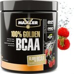 Аминокислоты BCAA (БЦАА) Maxler 100% Golden BCAA (210 г) Клубника - изображение