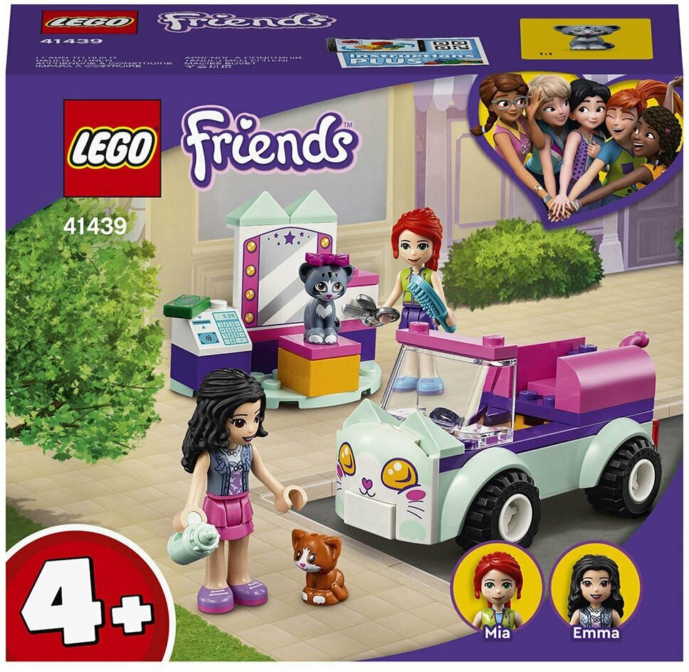 Конструктор LEGO Friends Передвижной груминг-салон для кошек 41439