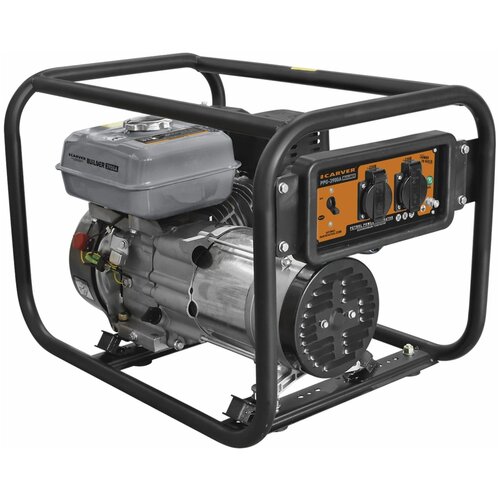 Электростанция CARVER 3900А BUILDER (бензиновый) генератор carver ppg 3900а builder 01 020 00017