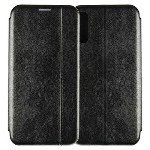фото Чехол-книжка retro case для samsung galaxy a70 a705 черный fashion case