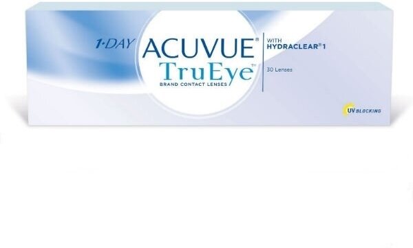 Контактная линза: "1-Day Acuvue TruEye" (1уп=30шт) R:=8.5 D:=-11,00