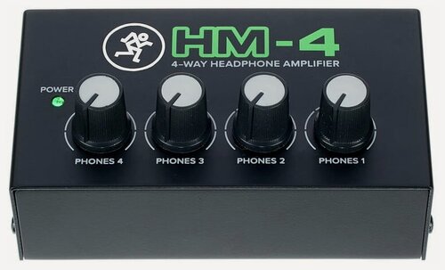 Изображение товара MACKIE HM-4 - Предусилитель для наушников с 4 выходами