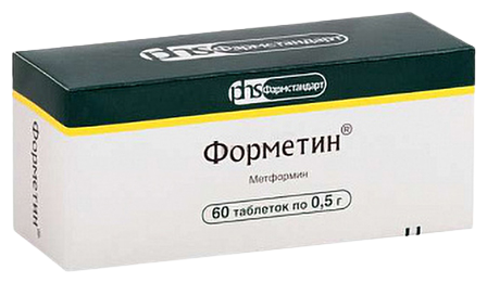 Форметин таб., 0.5 г, 60 шт.