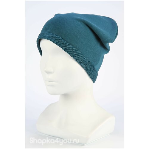 фото Шапка , размер uni, бирюзовый n&amp;d