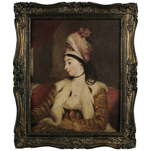 фото Картина в раме, масло 27x3x32см, glasar