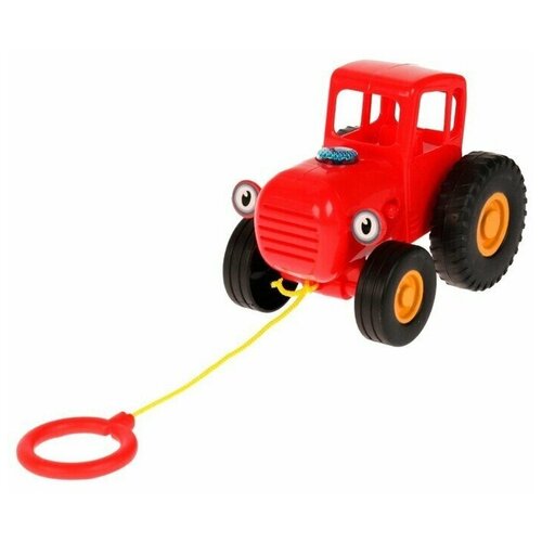 Музыкальная игрушка «Синий трактор» цвет красный, 30 песен, загадок, звук и свет музыкальная игрушка каталка синий трактор песни звуки световые эффекты