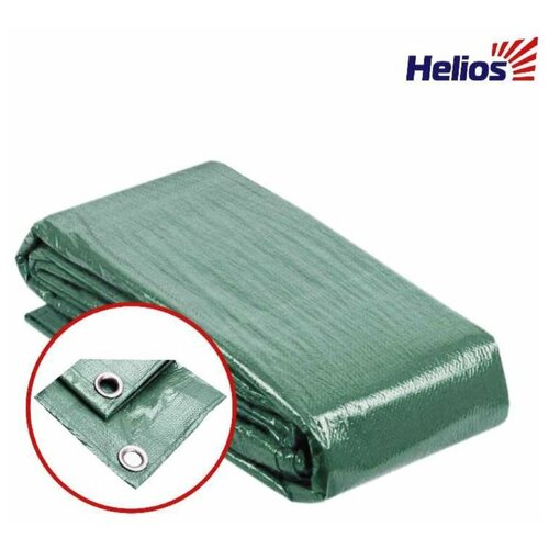 тент универсальный helios 3×3 green hs gr 3×3 90g Helios Тент укрывной 3x3 Helios зеленый 90 г/м2 (HS-GR-3*3-90g)