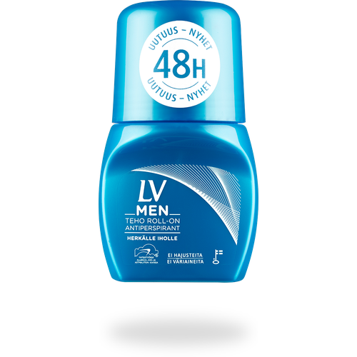 LV MAN Hoitava 50 ml antiperspirantti roll-on (синяя) lv 48h роликовый питательный антиперспирант для чувствительной кожи 50мл из финляндии