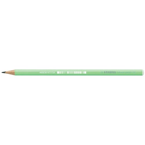 Карандаш STABILO 421/HB-2, комплект 12 шт. карандаш чернографитный простой stabilo schwan pastel hb без ластика заточенный желтый корпус 1шт 421 hb 1