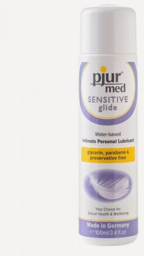 Изображение товара Лубрикант для чувствительной кожи Pjur med Sensitive glide (100 мл)