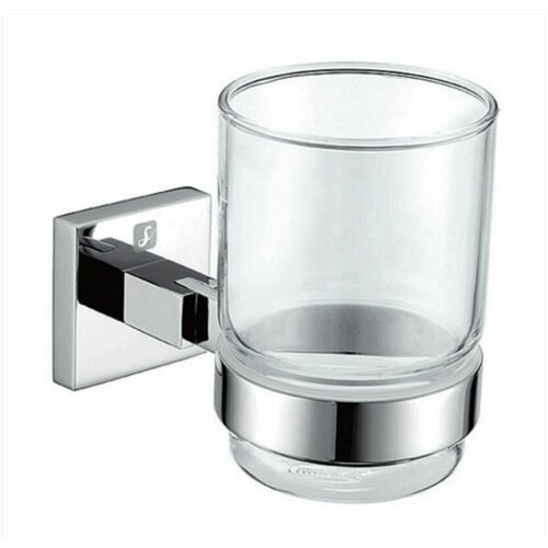 Модерн держатель для стакана, стекло, хром, держатель для зубных щеток, SmartSant