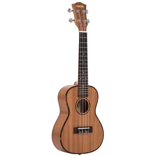 hh 2316 bamboo series graphite укулеле концертный с чехлом графит cascha HH-2035 Mahogany Series Укулеле концертный, с чехлом, цвет натуральный, Cascha