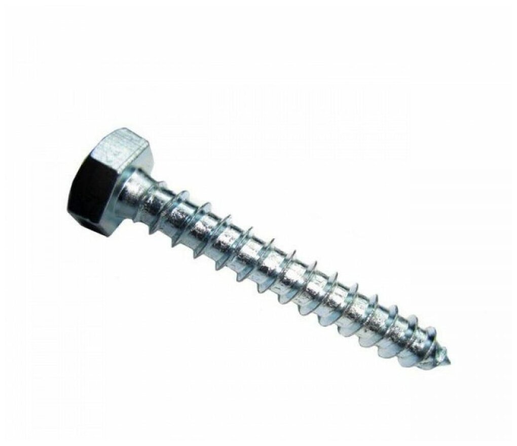 фото Шурупы Стройметиз сантехнические 6х30, сталь, покрытие - цинк, 6 шт.