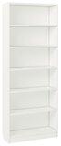 Стеллаж Polini Home Smart Вертикальный, 6 секций, 80x28x202 см, белый