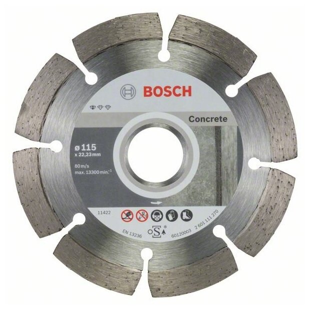 BOSCH Диск алмазный отрезной Standard for Concrete 150-2223 мм 