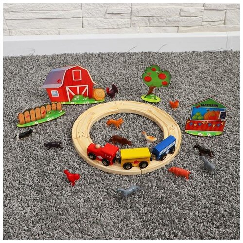 Good wood Железная дорога «Ферма»