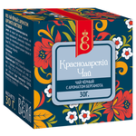 Чай черный с ароматом бергамота «Краснодарскiй чай века» листовой (30 гр - изображение